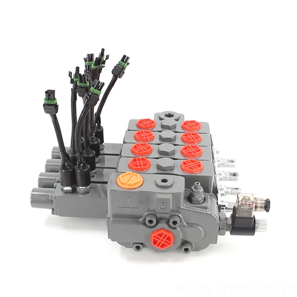 Partnership Opportunities: HSDLS180 Electric Unloading Valve - 4-Spool Sectional Directional Valve image